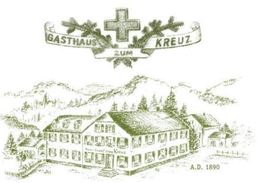 Gasthof Und Pension Zum Kreuz Lautenbach Buitenkant foto